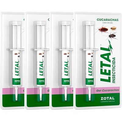 Zotal Letal Gel Insecticida para Cucarachas (Pack 4 Unidades) Zotal Letal Gel Insecticida para Cucarachas (Pack 4 Unidades)