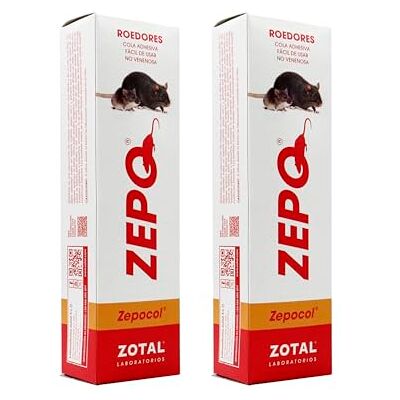 Zotal Zepo® Trampas de Pegamento para Cazar Ratones (Pack 2 Unidades) Zotal Zepo® Trampas de Pegamento para Cazar Ratones (Pack 2 Unidades)