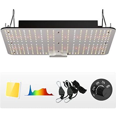 VEVOR Planta de Crecimiento de Lámpara LED 150 W Quantum Panel de Espectro Completo de Alto Rendimiento a Prueba de Agua IP65 PPFD Samsung 281B Diodos para Interior Crecer Carpas Verduras Plantas Flor VEVOR Planta de Crecimiento de Lámpara LED 150 W Quantum Panel de Espectro Completo de Alto Rendimiento a Prueba de Agua IP65 PPFD Samsung 281B Diodos para Interior Crecer Carpas Verduras Plantas Flor