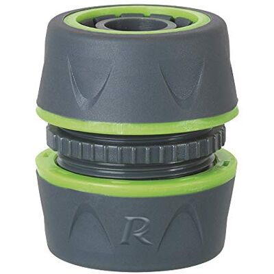 Ribimex Ribiland Empalme conexión plástico Gris diámetro 19 mm Ribimex Ribiland Empalme conexión plástico Gris diámetro 19 mm