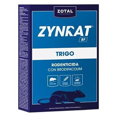 Zotal BF Trigo Veneno para Ratas – Cebo Anticoagulante con Brodifacoum para Eliminación Eficaz de Ratones y Ratas Zotal BF Trigo Veneno para Ratas – Cebo Anticoagulante con Brodifacoum para Eliminación Eficaz de Ratones y Ratas