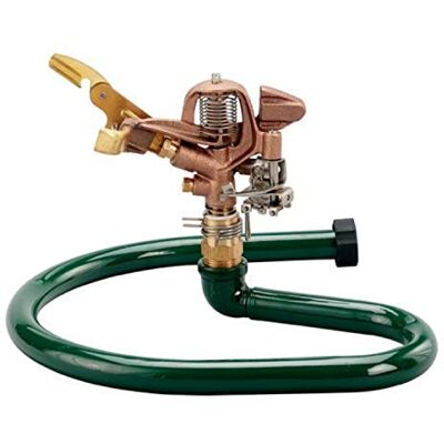 Orbit 3/4-Inch Brass Impact On Ring Base Sprinkler Orbit 3/4-Inch Brass Impact On Ring Base Sprinkler