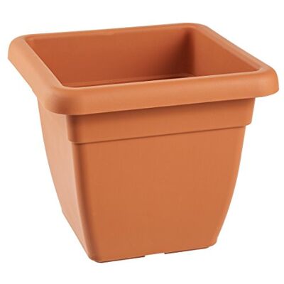 Dehner Establecimiento del crisol de CREA, Aproximadamente 45 x 45 x 40 cm, plástico, Terracota Dehner Establecimiento del crisol de CREA, Aproximadamente 45 x 45 x 40 cm, plástico, Terracota