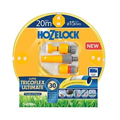 Hozelock Súper Tricoflex Ultimate Kit manguera, Ø15mm, 25 m Hozelock Súper Tricoflex Ultimate Kit manguera, Ø15mm, 25 m