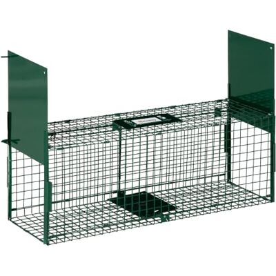 Outsunny Modelo Ab0-016 Trampa para Animales - Efectiva, Reutilizable, Verde Outsunny Modelo Ab0-016 Trampa para Animales - Efectiva, Reutilizable, Verde