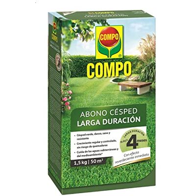 Compo Abono Césped Larga Duración, Con efecto reverdeciente inmediato, 1,5Kg Compo Abono Césped Larga Duración, Con efecto reverdeciente inmediato, 1,5Kg