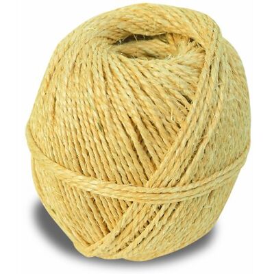 Chapuis Cordel de sisal 88 kg Titulación 0,6/2 Diámetro 2,8 mm 500 g Largo 90 m Chapuis Cordel de sisal 88 kg Titulación 0,6/2 Diámetro 2,8 mm 500 g Largo 90 m