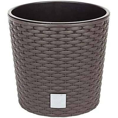 Prosperplast Maceta mod. rato round 250l. chocolate Prosperplast Maceta mod. rato round 250l. chocolate
