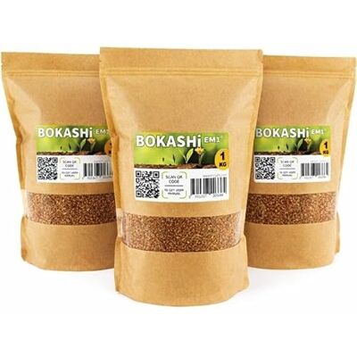 Moutta Bokashi 3kg, Acelerador/Activador Alta fermentación biológica EM-1® para compostador Moutta Bokashi 3kg, Acelerador/Activador Alta fermentación biológica EM-1® para compostador