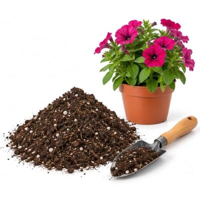 DECOALIVE Sustrato Universal Blumenerde para Interior y Exterior Mezcla Preparada para Plantar y Trasplantar en Macetas o Jardín DECOALIVE Sustrato Universal Blumenerde para Interior y Exterior Mezcla Preparada para Plantar y Trasplantar en Macetas o Jardín