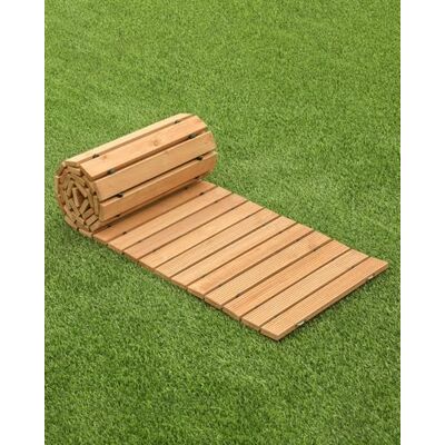 VEVOR Camino de Jardín de Madera 2,43 m x 43,18 cm, Camino de Jardín Recto Antideslizante, Camino de Exterior de Cedro Enrollable con Conexión de Cable de Acero para Jardín, Fiesta de Bodas, Patio VEVOR Camino de Jardín de Madera 2,43 m x 43,18 cm, Camino de Jardín Recto Antideslizante, Camino de Exterior de Cedro Enrollable con Conexión de Cable de Acero para Jardín, Fiesta de Bodas, Patio