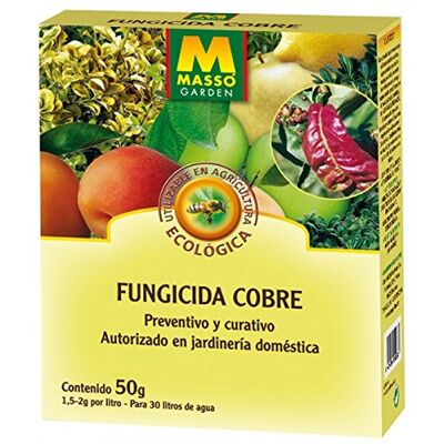 MASSO Fungicida cobre bio 50 gr. Massó MASSO Fungicida cobre bio 50 gr. Massó