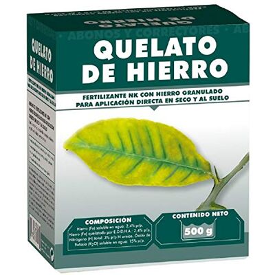 MASSO Quelato de hierro 500 gr Fertilizante MASSO Quelato de hierro 500 gr Fertilizante