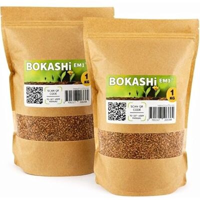 Moutta Bokashi 2kg, Acelerador/Activador Alta fermentación biológica EM-1® para compostador Moutta Bokashi 2kg, Acelerador/Activador Alta fermentación biológica EM-1® para compostador