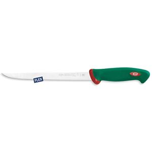Sanelli Línea Premana Professional,Cuchillo Filetear Flexible Cm.22,Acero Inoxidable,Verde y Rojo,36.0x3.0x4.0 cm Sanelli Línea Premana Professional,Cuchillo Filetear Flexible Cm.22,Acero Inoxidable,Verde y Rojo,36.0x3.0x4.0 cm