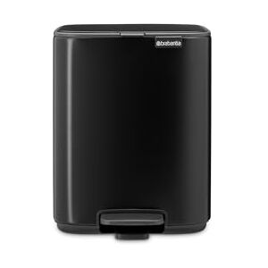 Brabantia Bo Pedal Cubo de basura 7L (negro mate), papelera cocina con diseño compacto y sistema de apertura con pedal, cubo basura reciclaje con cubo extraíble, incluye bolsas PerfectFit Brabantia Bo Pedal Cubo de basura 7L (negro mate), papelera cocina con diseño compacto y sistema de apertura con pedal, cubo basura reciclaje con cubo extraíble, incluye bolsas PerfectFit