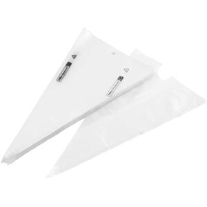 FMprofessional FM Professional Manga pastelera Profesional desechable de gran tamaño de Polietileno Transparente, 50x28cm, 100uds, 50x28 cm, 100 Unidades, FMprofessional FM Professional Manga pastelera Profesional desechable de gran tamaño de Polietileno Transparente, 50x28cm, 100uds, 50x28 cm, 100 Unidades,