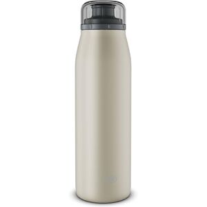 Alfi ISO BOTTLE Botella isotérmica de acero inoxidable, 500 ml, con cierre de rosca totalmente hermético, mantiene el calor durante 12 horas, frío durante 24 horas, botella carbonatada, sin BPA Alfi ISO BOTTLE Botella isotérmica de acero inoxidable, 500 ml, con cierre de rosca totalmente hermético, mantiene el calor durante 12 horas, frío durante 24 horas, botella carbonatada, sin BPA