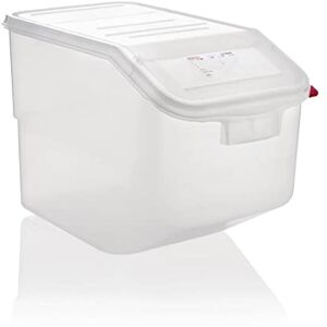 Araven Contenedor Portalimentos con Tapa, Color Clip, 35x60x41 cm Araven Contenedor Portalimentos con Tapa, Color Clip, 35x60x41 cm