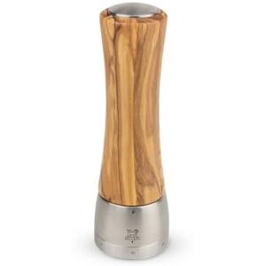 Peugeot Madras Molinillo de pimienta manual (ajuste de grado de molido, altura 21 cm, madera de olivo) Peugeot Madras Molinillo de pimienta manual (ajuste de grado de molido, altura 21 cm, madera de olivo)