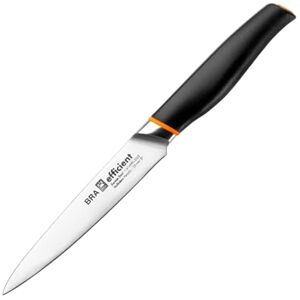 BRA Efficient Cuchillo Verdura, Acero Inoxidable, Gris BRA Efficient Cuchillo Verdura, Acero Inoxidable, Gris