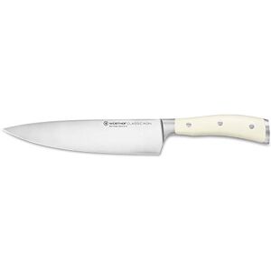 Wüsthof Wusthof Classic Ikon Crème () Cuchillo de Cocina con Hoja de 20 cm, Forjado, Acero de Calidad, Inoxidable, Cuchillo de Cocina con Hoja Filosa, Mango Blanco Wüsthof Wusthof Classic Ikon Crème () Cuchillo de Cocina con Hoja de 20 cm, Forjado, Acero de Calidad, Inoxidable, Cuchillo de Cocina con Hoja Filosa, Mango Blanco