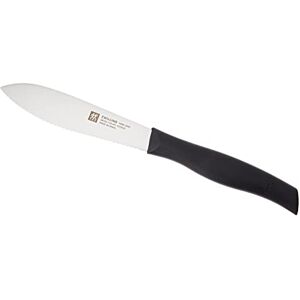 ZWILLING Twin Grip Cuchillo Panecillo, Hoja endurecida al frío Friodur, Acero Inoxidable, Mango sintético, 120 milímetros, Color Negro ZWILLING Twin Grip Cuchillo Panecillo, Hoja endurecida al frío Friodur, Acero Inoxidable, Mango sintético, 120 milímetros, Color Negro