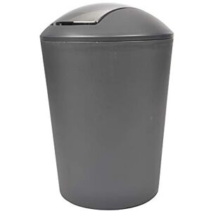 Douceur d'Intérieur Pattumiera Flic Flac - Cubo de basura - 5,6L - Gris Douceur d'Intérieur Pattumiera Flic Flac - Cubo de basura - 5,6L - Gris