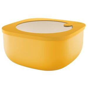 Guzzini Kitchen Active Design, STORE&MORE BIO, Recipientes Herméticos Bajos para Nevera/Congelador/Microondas (L) Amarillo Mango, 19,5 x 19,5 x h9,3 cm 1900 cc 170721236 Guzzini Kitchen Active Design, STORE&MORE BIO, Recipientes Herméticos Bajos para Nevera/Congelador/Microondas (L) Amarillo Mango, 19,5 x 19,5 x h9,3 cm 1900 cc 170721236
