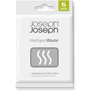 Recambios de filtro de carbón activado para olores Joseph Joseph - Cubo de residuos alimentarios Recambios de filtro de carbón activado para olores Joseph Joseph - Cubo de residuos alimentarios