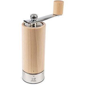 Peugeot Isen 37314 Molinillo de sal manual (18 cm de altura, madera y acero inoxidable), color natural Peugeot Isen 37314 Molinillo de sal manual (18 cm de altura, madera y acero inoxidable), color natural