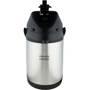 Pioneer Dispensador de café de acero inoxidable con palanca - 3L - Dispensador de café Pioneer Dispensador de café de acero inoxidable con palanca - 3L - Dispensador de café
