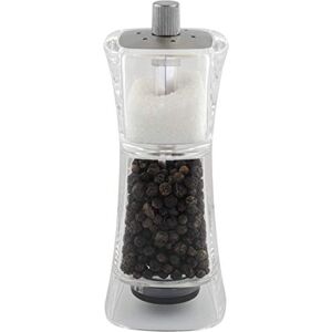 Grunwerg 9174M Gmill Molinillo combinados de sal y pimienta en acrílico - Salero y molinillo ajustable en cerámica, 13cm Grunwerg 9174M Gmill Molinillo combinados de sal y pimienta en acrílico - Salero y molinillo ajustable en cerámica, 13cm