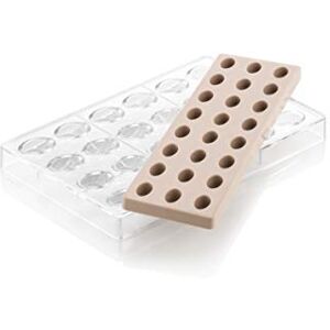 Molde de chocolate Ovale 01 de Silikomart - Molde para chocolates Molde de chocolate Ovale 01 de Silikomart - Molde para chocolates