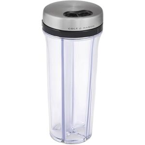 Cole & Mason Saunderton Coctelera de Especias y Hierbas Con Tapa, Tarro Para Especias Cocina, Organizador de Especias y de Hierbas, Acero Inoxidable/Acrílico, Contenedor Vacío Cole & Mason Saunderton Coctelera de Especias y Hierbas Con Tapa, Tarro Para Especias Cocina, Organizador de Especias y de Hierbas, Acero Inoxidable/Acrílico, Contenedor Vacío