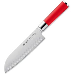 Dick F. Santoku, cuchillo de cocina asiático Red Spirit (cuchillo con hoja de 18 cm, acero X55CrMo14, inoxidable, 56 HRC) Dick F. Santoku, cuchillo de cocina asiático Red Spirit (cuchillo con hoja de 18 cm, acero X55CrMo14, inoxidable, 56 HRC)