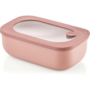 Guzzini Kitchen Active Design, STORE&MORE BIO, Recipientes Herméticos Rectangular para Nevera/Congelador/Microondas Rosa Flor de Melocotón, 20 x12 x h7cm 900 ml 171001251 Guzzini Kitchen Active Design, STORE&MORE BIO, Recipientes Herméticos Rectangular para Nevera/Congelador/Microondas Rosa Flor de Melocotón, 20 x12 x h7cm 900 ml 171001251