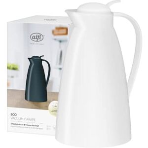 Alfi Eco 1,0 l, Jarra isotérmica con inserción higiénica de Vidrio Duro de plástico, tapón de Rosca con cómodo pulsador, vertido con una Mano, Ideal como Jarra de café, Jarra de té, sin BPA Alfi Eco 1,0 l, Jarra isotérmica con inserción higiénica de Vidrio Duro de plástico, tapón de Rosca con cómodo pulsador, vertido con una Mano, Ideal como Jarra de café, Jarra de té, sin BPA