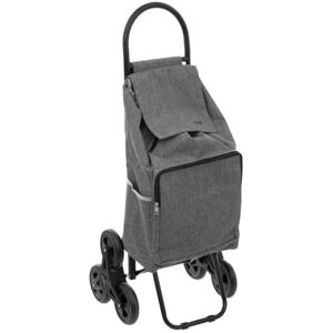 5 five simply smart 5five Carrito de Compra portátil de 6 Ruedas, Metal, Gris, 40 l Ligero Bolsillos con Cremallera Compartimento térmico Bolsa extraíble Almacenamiento práctico 5 five simply smart 5five Carrito de Compra portátil de 6 Ruedas, Metal, Gris, 40 l Ligero Bolsillos con Cremallera Compartimento térmico Bolsa extraíble Almacenamiento práctico