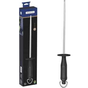 Tramontina Wetzstahl CENTURY - Acero inoxidable, 25 cm, negro - Wetzstahl Tramontina Wetzstahl CENTURY - Acero inoxidable, 25 cm, negro - Wetzstahl