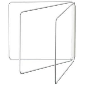 YAMAZAKI Tower Foldable Towel Hanger, White, Steel, 27.5~53.5 x 2.2~54.5 x 25 cm YAMAZAKI Tower Foldable Towel Hanger, White, Steel, 27.5~53.5 x 2.2~54.5 x 25 cm