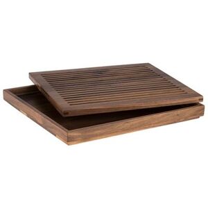 APS TABLA DE CORTE GN 2/3 35,4 X 32,5 CM, H: 3,5 CM MADERA DE NOGAL (ACEITADA) CON BANDEJA RECOLECTORA EXTRAÍBLE marca ASSHEUER POTT GMBH E CO KG APS TABLA DE CORTE GN 2/3 35,4 X 32,5 CM, H: 3,5 CM MADERA DE NOGAL (ACEITADA) CON BANDEJA RECOLECTORA EXTRAÍBLE marca ASSHEUER POTT GMBH E CO KG