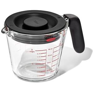 OXO GG 500mL Glass Measuring with Lid-UK (2 Cup) OXO GG 500mL Glass Measuring with Lid-UK (2 Cup)