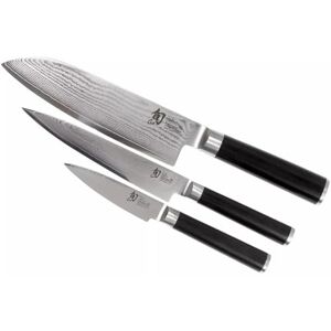 Shun Kai Classic Juego de Cuchillos, 3 Piezas, Cuchillo Office, Cuchillo Multiuso, Santoku, Cuchillería, Shun Kai Classic Juego de Cuchillos, 3 Piezas, Cuchillo Office, Cuchillo Multiuso, Santoku, Cuchillería,