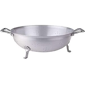 Baldassare Agnelli Ollas Agnelli Colador 3 Pies, Aluminio BLTF, con 2 Asas en Acero Inoxidable, Plata, 24 cm Baldassare Agnelli Ollas Agnelli Colador 3 Pies, Aluminio BLTF, con 2 Asas en Acero Inoxidable, Plata, 24 cm