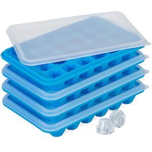 Relaxdays Molde de Cubitos de Hielo Diamante - Pack de 4 Relaxdays Molde de Cubitos de Hielo Diamante - Pack de 4