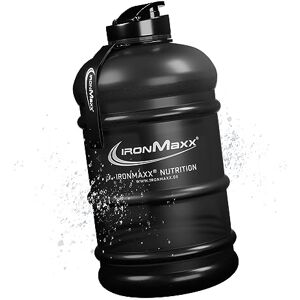 IronMaxx Galón de Agua Negro Escarchado 2200ml sin BPA & DEHP botella a prueba de fugas con escala de medida disponible en colores diferentes IronMaxx Galón de Agua Negro Escarchado 2200ml sin BPA & DEHP botella a prueba de fugas con escala de medida disponible en colores diferentes
