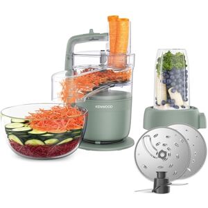 Kenwood MultiPro Compact – Procesador de Alimentos con Express Serve, Cuchilla de Acero Inoxidable, Discos para Cortar y Rallar, Recipiente de 600 ml, Función Pulse, Verde Eucalipto () Kenwood MultiPro Compact – Procesador de Alimentos con Express Serve, Cuchilla de Acero Inoxidable, Discos para Cortar y Rallar, Recipiente de 600 ml, Función Pulse, Verde Eucalipto ()