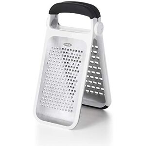OXO Good Grips Rallador de cocina profesional doble de acero inoxidable, ideal para rallar cítricos OXO Good Grips Rallador de cocina profesional doble de acero inoxidable, ideal para rallar cítricos