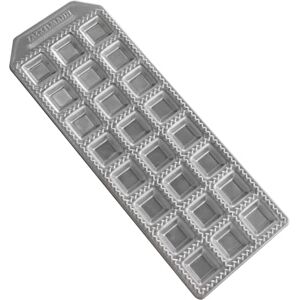 Fackelmann Molde para hacer ravioles caseros, forma cuadrada con 24 huellas dactilares, aluminio, 2,70 x 31,60 x 11,10 CM Fackelmann Molde para hacer ravioles caseros, forma cuadrada con 24 huellas dactilares, aluminio, 2,70 x 31,60 x 11,10 CM